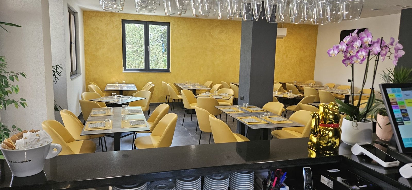 Interno del locale Parco Pizza